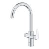 Kitchen Tap Grohe  Blue Pure StartCurve Fém C-forma MOST 152381 HELYETT 126000 Ft-ért!