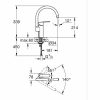 Kitchen Tap Grohe Wave Cosmopolitan - 32449001 C-forma Fém MOST 115287 HELYETT 94277 Ft-ért!