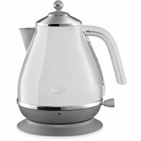   Vízforraló DeLonghi Fehér Rozsdamentes acél 1,7 L 2000 W MOST 88001 HELYETT 66224 Ft-ért!