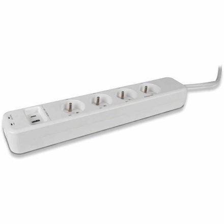 4 aljzatos elosztó kapcsoló nélkül SCS SENTINEL SmartPlug 240 V MOST 45903 HELYETT 30177 Ft-ért!