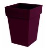 Virágcserép Ecolux Toscana Piros Burgundi 51 L 39 x 39 x 53 cm MOST 35640 HELYETT 23431 Ft-ért!