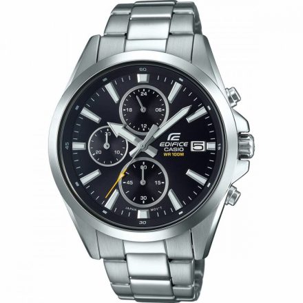 Férfi karóra Casio EFV-560D-1AVUEF Ezüst színű Fekete (Ø 44 mm) MOST 112457 HELYETT 84628 Ft-ért!