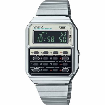 Férfi karóra Casio CA-500WE-7BEF Ezüst színű (Ø 34 mm) MOST 72424 HELYETT 47614 Ft-ért!