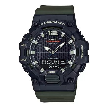 Férfi karóra Casio ILLUMINATOR Black - Army Green (Ø 49 mm) MOST 65656 HELYETT 47721 Ft-ért!