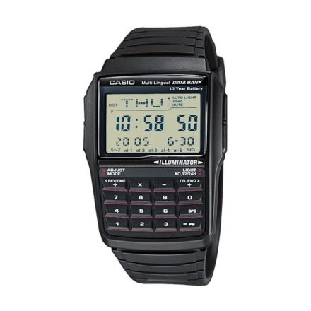 Férfi karóra Casio DATABANK CALCULATOR Fekete Szürke MOST 69268 HELYETT 45538 Ft-ért!