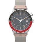   Férfi karóra Timex THE WATERBURY GMT Szürke (Ø 39 mm) MOST 153913 HELYETT 117674 Ft-ért!