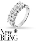   Nőigyűrű New Bling 943281376-50 MOST 66283 HELYETT 48184 Ft-ért!