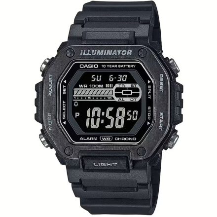 Férfi karóra Casio MWD-110HB-1BVEF Fekete MOST 71620 HELYETT 47085 Ft-ért!