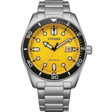 Férfi karóra Citizen OF COLLECTION - MARINE 1760 ECO DRIVE - YELLOW Sárga Ezüst színű (Ø 43 mm) MOST 145668 HELYETT 119121 Ft-ért!