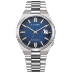   Férfi karóra Citizen TSUYOSA AUTOMATIC - BLUE Ezüst színű (Ø 40 mm) MOST 231256 HELYETT 187908 Ft-ért!