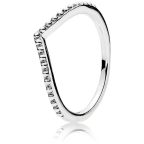   Nőigyűrű Pandora WISHBONE SILVER - RING - SIZE 56 MOST 39538 HELYETT 25357 Ft-ért!