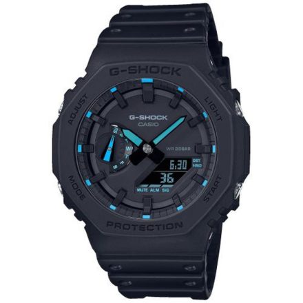 Férfi karóra Casio G-Shock OAK - NEON BLUE INDEX Fekete (Ø 45 mm) MOST 94521 HELYETT 71135 Ft-ért!