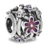 Női gyöngydísz Pandora OPENWORK PURPLE DAISY Ezüst színű Lila MOST 56894 HELYETT 37403 Ft-ért!