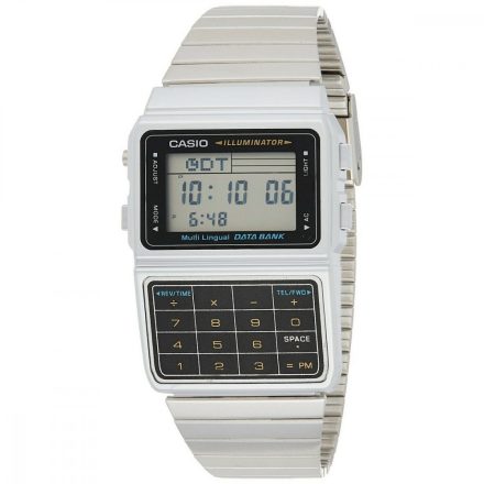 Unisex karóra Casio DATABANK CALCULATOR STEEL - MATT CASE Szürke MOST 73948 HELYETT 53757 Ft-ért!