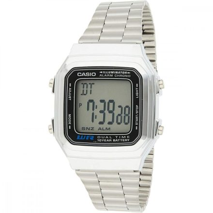 Unisex karóra Casio VINTAGE Fekete Ezüst színű (Ø 32 mm) (Ø 34 mm) MOST 52036 HELYETT 34212 Ft-ért!