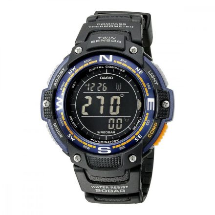 Férfi karóra Casio SGW-100-2BCF Fekete (Ø 48 mm) MOST 94807 HELYETT 71342 Ft-ért!