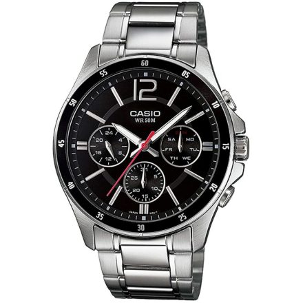 Férfi karóra Casio Ezüst színű Fekete (Ø 43,5 mm) MOST 84219 HELYETT 63380 Ft-ért!