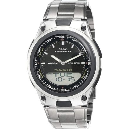 Férfi karóra Casio Fekete Ezüst színű (Ø 40 mm) MOST 67312 HELYETT 48928 Ft-ért!