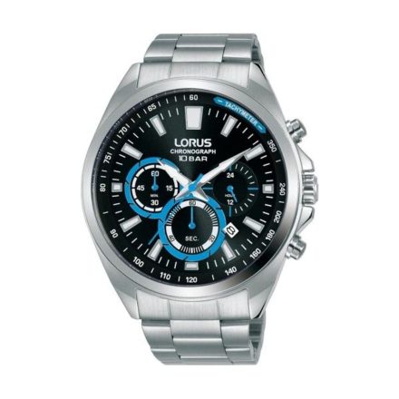 Férfi karóra Lorus SPORTS Fekete Ezüst színű (Ø 44 mm) MOST 84304 HELYETT 49821 Ft-ért!