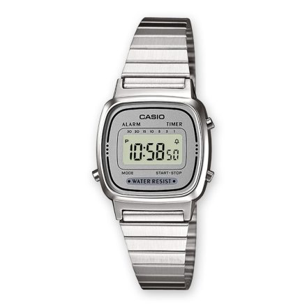 Unisex karóra Casio LA670WEA-7EF Szürke Ezüst színű (Ø 25 mm) MOST 55153 HELYETT 36254 Ft-ért!