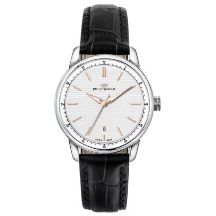 Férfi karóra Philip Watch R8251150009 Fekete (Ø 40 mm) MOST 231256 HELYETT 189752 Ft-ért!