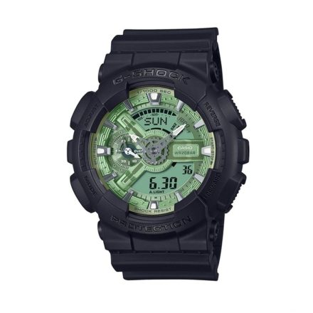 Férfi karóra Casio G-Shock GA-110CD-1A3ER Fekete Zöld MOST 117569 HELYETT 88481 Ft-ért!