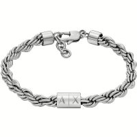   Férfi karkötő Armani Exchange AXG0123040 Rozsdamentes acél MOST 74582 HELYETT 54211 Ft-ért!