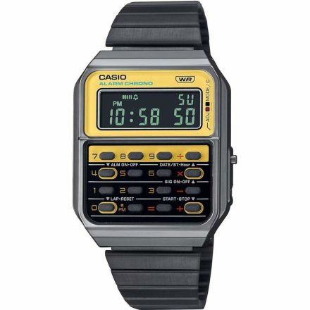 Férfi karóra Casio CA-500WEGG-9BEF Fekete (Ø 34 mm) MOST 78116 HELYETT 56783 Ft-ért!