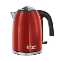   Vízforraló Russell Hobbs 20412-70 2400W Piros Rozsdamentes acél 2400 W 1,7 L (1,7 L) MOST 37125 HELYETT 26200 Ft-ért!