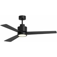   Mennyezeti Ventilátor S&P HTD130 DC BLACK Fekete 40 W Ø 130 cm MOST 200318 HELYETT 137087 Ft-ért!