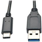   USB-C – USB Adapter Eaton U428-003-G2 Fekete 1,83 m MOST 18060 HELYETT 11583 Ft-ért!