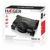 Grill Haeger GR-190.008A 1900W Fekete Rozsdamentes acél MOST 47937 HELYETT 30541 Ft-ért!