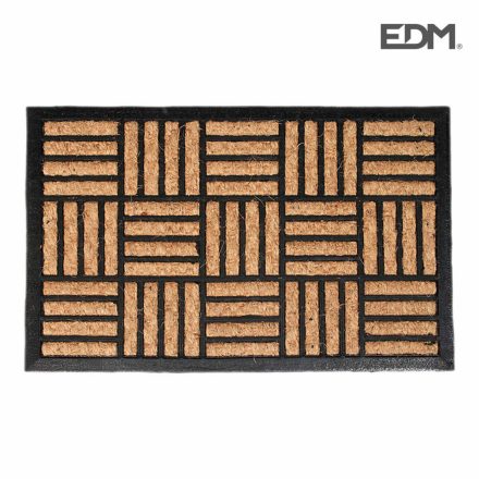 Lábtörlő EDM 74761 Barna Fekete 2/8-negro azulado 60 x 40 cm 40 x 60 cm Természetes gumi Négyszögletes MOST 6419 HELYETT 3605 Ft-ért!