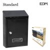 postafiók EDM Standard 21 x 6 x 30 cm Fekete Acél MOST 15662 HELYETT 10550 Ft-ért!