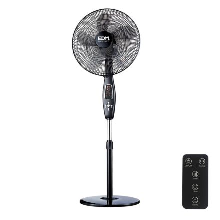 Álló Ventilátor EDM Fekete 60 W MOST 42755 HELYETT 32542 Ft-ért!