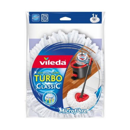 Cserélhető felmosó mop fej Vileda TURBO ClassiC Mikroszál MOST 8500 HELYETT 4770 Ft-ért!