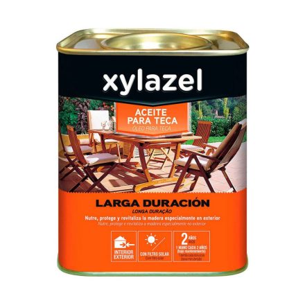 Teak olaj Xylazel Hosszú időtartam Diófa 750 ml Matt MOST 18810 HELYETT 12666 Ft-ért!