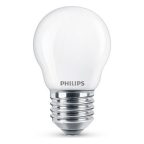   LED Izzók Philips Gömbölyű E 6,5 W E27 806 lm 4,5 x 7,8 cm (4000 K) MOST 6644 HELYETT 3729 Ft-ért!