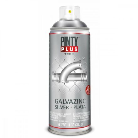 Spray festék Pintyplus Tech Galvazinc Ezüst színű MOST 8871 HELYETT 4977 Ft-ért!