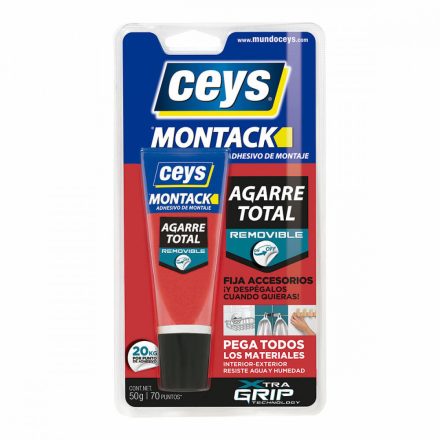 Ragasztó a bevonathoz Ceys Montack Removable 507250 50 g MOST 9621 HELYETT 5399 Ft-ért!