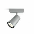   LED spotlight Philips Foco Ezüst színű Alumínium 10 W 10,2 x 10,2 x 9,2 cm MOST 23180 HELYETT 15609 Ft-ért!