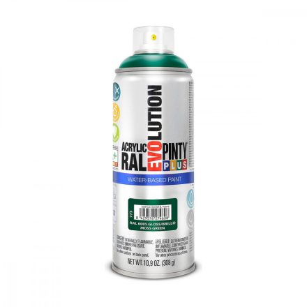 Spray festék Pintyplus Evolution RAL 6005 Vízbázis Moss Green 400 ml MOST 11362 HELYETT 6374 Ft-ért!