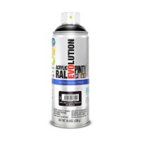   Spray festék Pintyplus Evolution RAL 9005 Vízbázis Jet Black 400 ml MOST 9560 HELYETT 5366 Ft-ért!