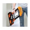 Talicska Black & Decker Fekete Narancszín 65 Kg 40 x 41 x 102 cm Összecsukható MOST 42222 HELYETT 29450 Ft-ért!