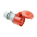   Plug-in base Solera 903152a CETAC Fedéllel Piros IP44 16 A 400 V Levegő MOST 9869 HELYETT 5903 Ft-ért!