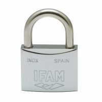   Kulccsal záródó lakat IFAM INOX 30 Rozsdamentes acél normál (3 cm) MOST 17665 HELYETT 10574 Ft-ért!