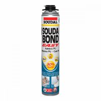   Hab Soudal SoudaBond Easy Poliuretán Fegyver 750 ml MOST 15670 HELYETT 9376 Ft-ért!