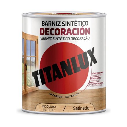 Lakk Titanlux m11100034 750 ml Színtelen Szaténezett MOST 19436 HELYETT 13088 Ft-ért!