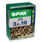   Csavaros doboz SPAX Yellox Fa Lapos fej 150 Darabok (2 x 10 mm) MOST 5677 HELYETT 2976 Ft-ért!