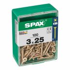   Csavaros doboz SPAX Fa csavar Lapos fej (3,0 x 25 mm) MOST 5646 HELYETT 2960 Ft-ért!